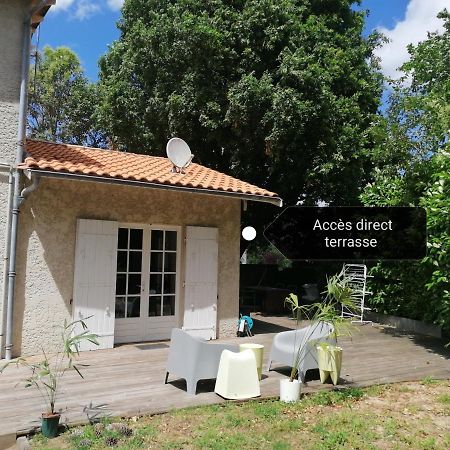Studio cosy aux portes de Bordeaux et Saint Emilion Yvrac Extérieur photo